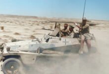 Rommel riding his Greif