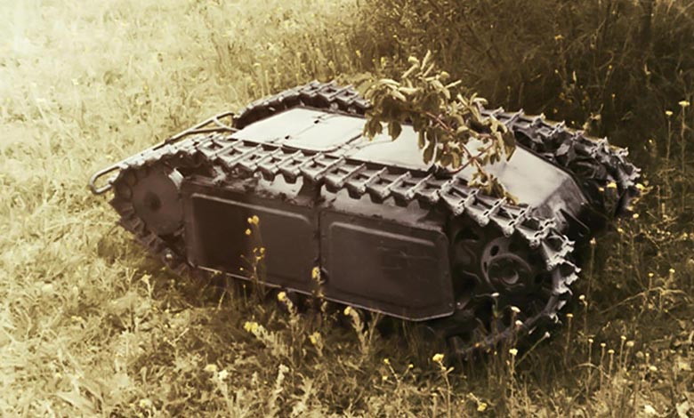 Goliath tracked mine (colorized)