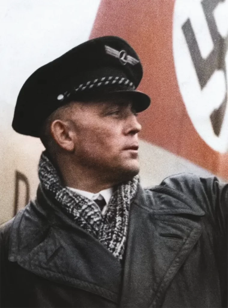 Kurt Tank (colorized)