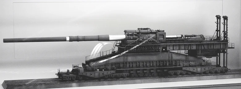 Model of the Dora gun