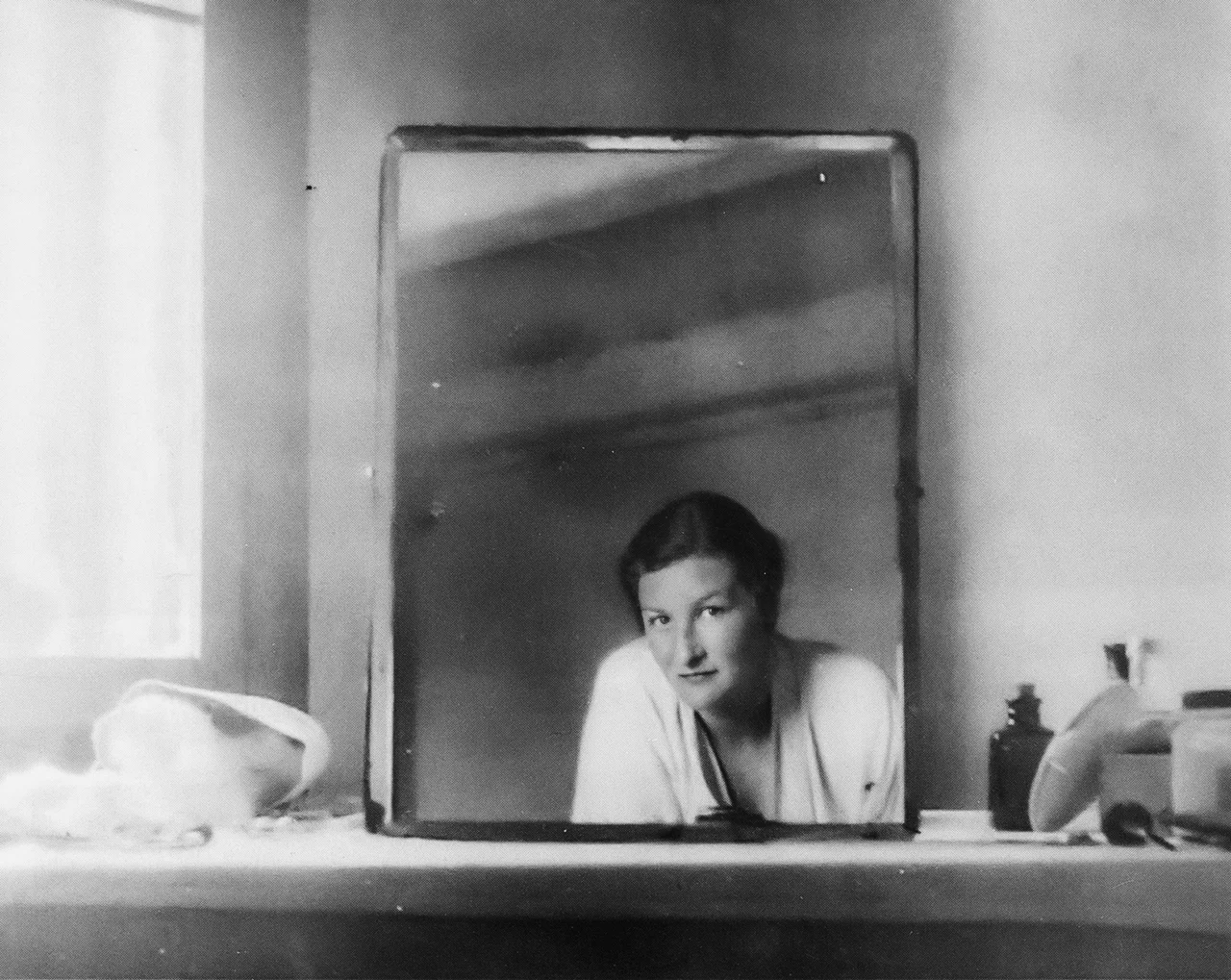 Virginia Hall's vintage mirror selfie