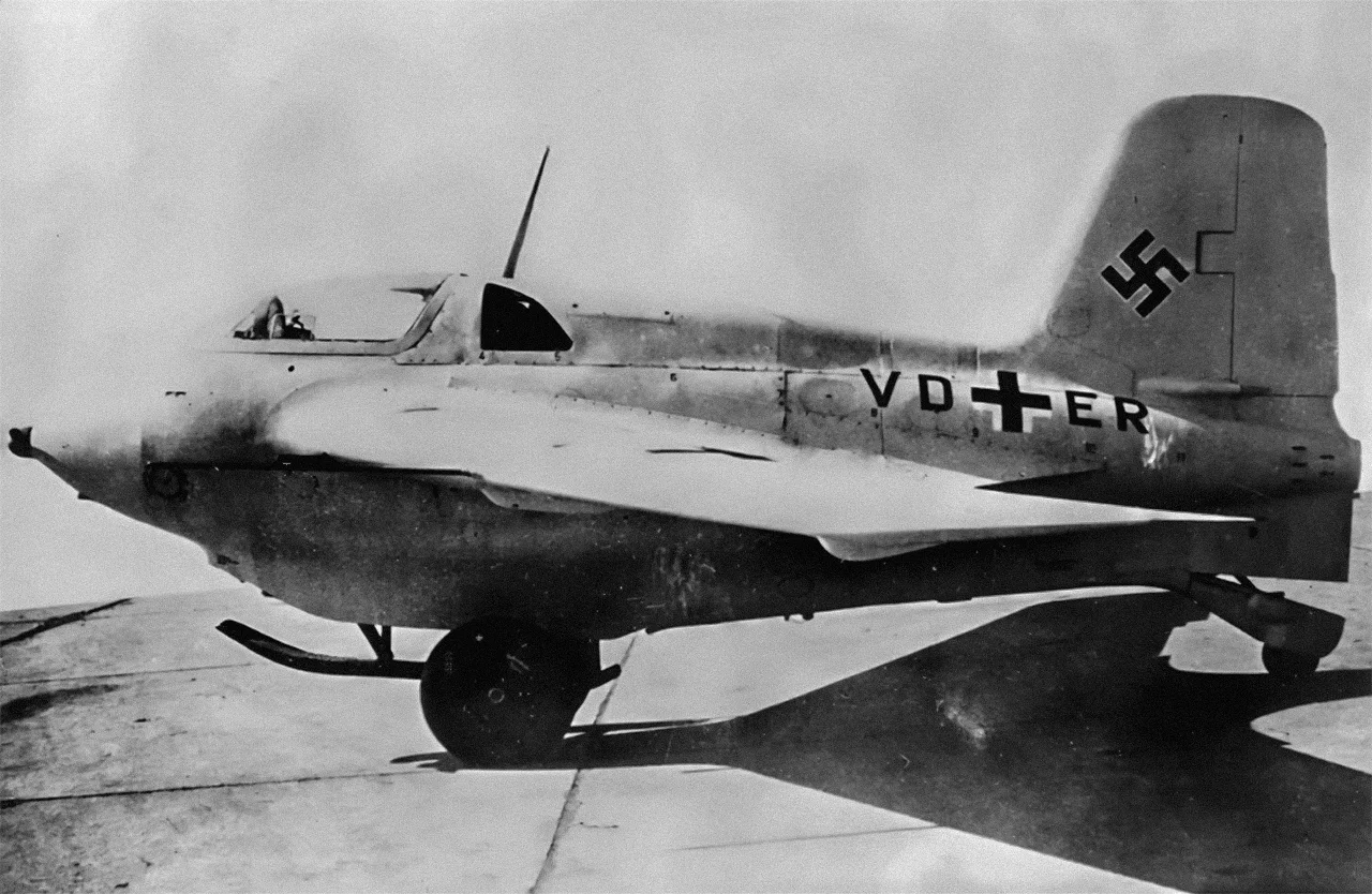 A German Messerschmitt Me 163B "Komet"