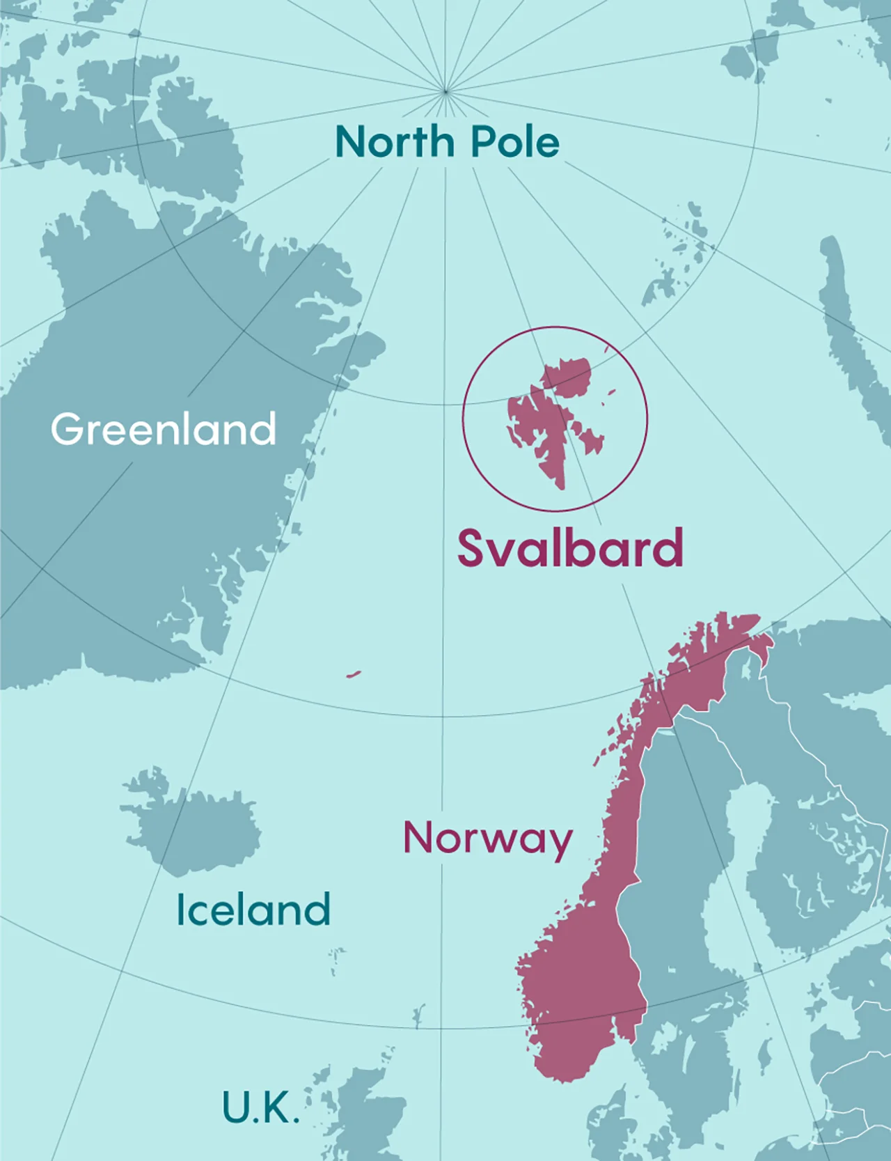 norway svalbard map