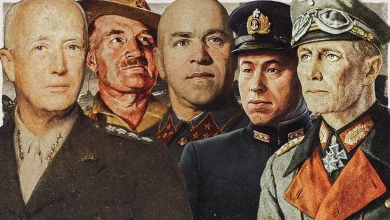 George S. Patton, William Slim, Georgy Zhukov, Isoroku Yamamoto, Erwin Rommel