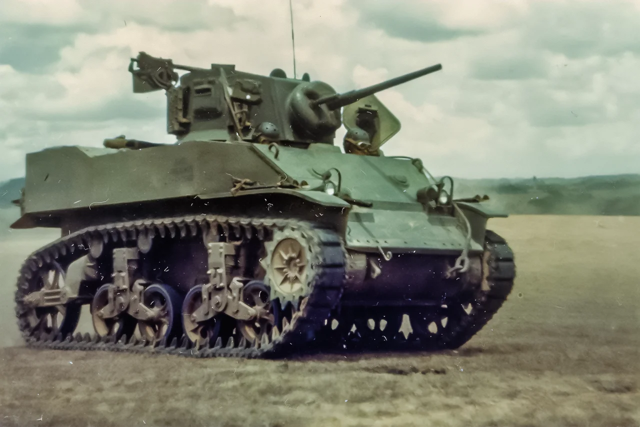 m5 stuart light tank
